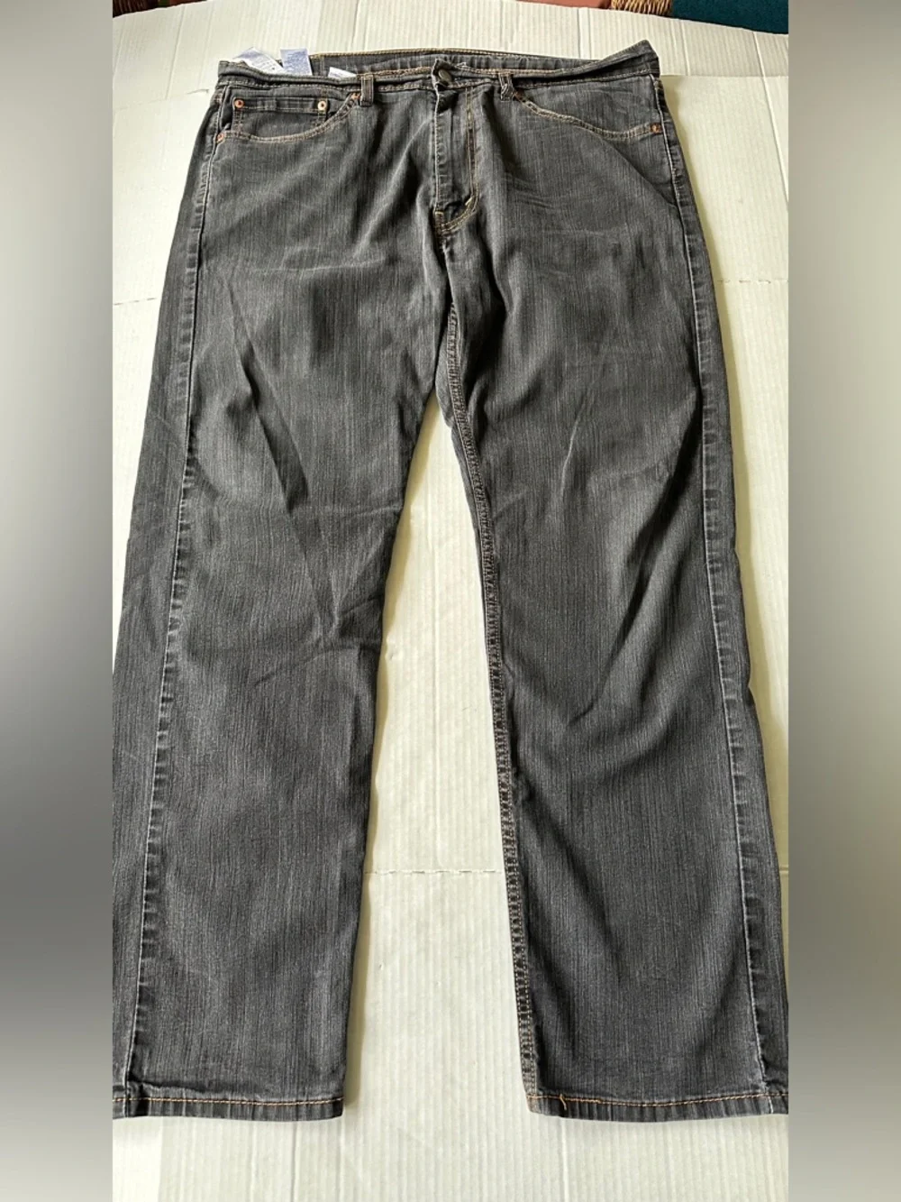 Levi's Mens 505 Jeans 36x30 Straight Leg Regular Fit Stretch‎